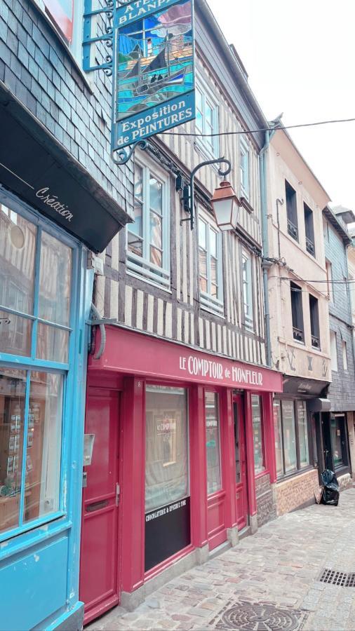 Le 8 Appartement Honfleur Buitenkant foto
